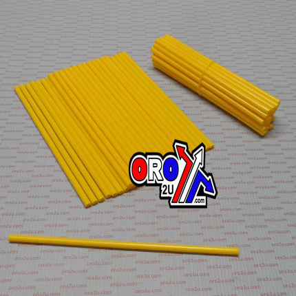 Spoke Skin Set 8.5 & 7.5 Yel, SS-101, 76 Pcs, Yellow