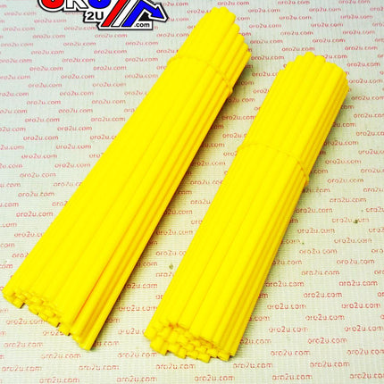 Spoke Skin Set 8.5 & 7.5 Yel, SS-101, 76 Pcs, Yellow