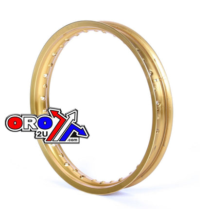 Rim 215 x 18 36H Mtx Moto Alloy Rim Gold 85-135 - T5