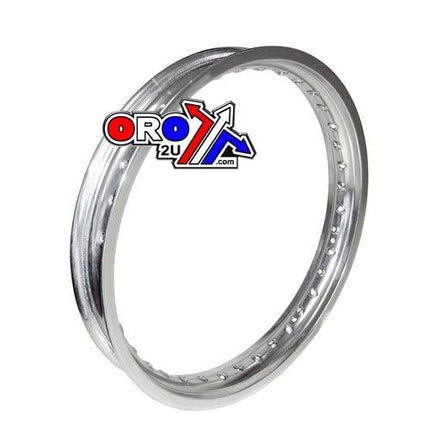 Rim 215 x 18 36H Mtx Moto Alloy Rim Silver 85-135