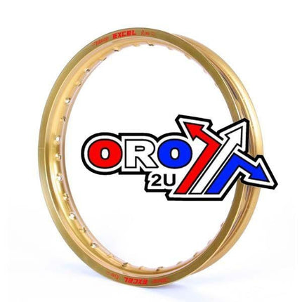Rim 185-19 Excel 32 Hole Gold, Excel GDG411 Takasago