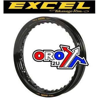 Rim 215-19 Excel 36 Hole Black, Excel GEK409 Takasago
