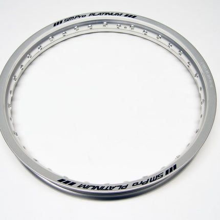Rim 185-19 36H Silver Sm Pro, Matt Platinum Alloy Rim, R825036, RP82.50.36