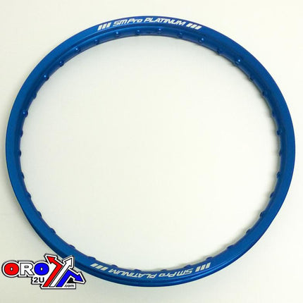 Rim 160-21 36H Sm Pro Matt Blue, Platinum Alloy Rim RP805436, RP80.54.36