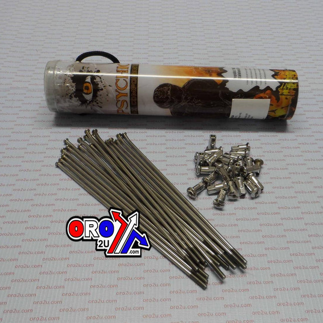 Spoke Set 21 Stainless Steel, Psychic MX-06039