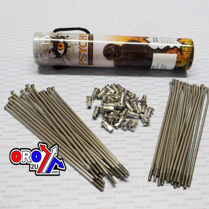 Spoke Set Stainless Steel 18, Psychic MX-06054
