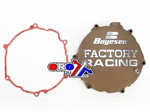 Clutch Cover 05-07 KX250, Boyesen CC-12CM Magnesium, Kawasaki