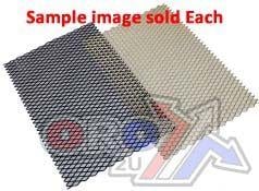 Airflow Mesh Black Aluminium 30x30cm