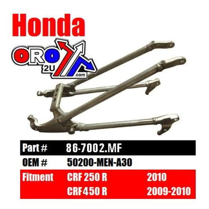 Subframe Rear Honda CRF250R 2010 CRF450R 09-10 50200-MEN-A30 280532