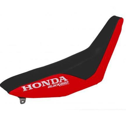 92-97 CR125/CR250 Blackbird, Traditional Seat Cover Blk/red, 1104/03