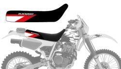 88-95 XR250 Graphic Noslip, Blackbird Seat Cover 1126