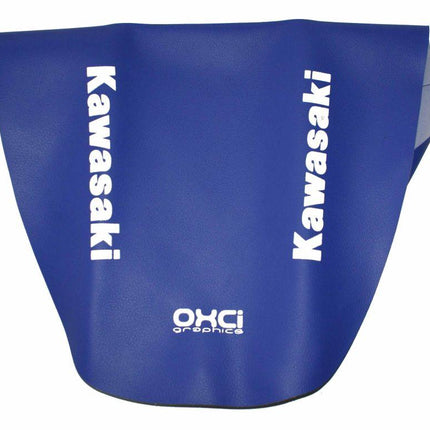 92-93 KX125/250 Seat Cover, Purple Kawasaki