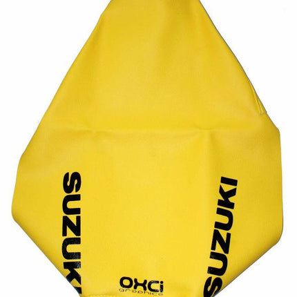 86-00 RM80 Yellow Seatcover, Suzuki