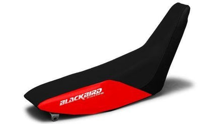 96-05 XR400 Black/red 1101/03, Blackbird Seat Cover