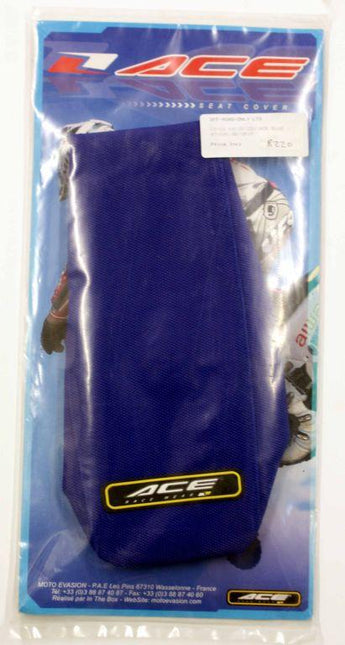 03-08 KX125/250 Ace Blue, Seat Cover Kawasaki