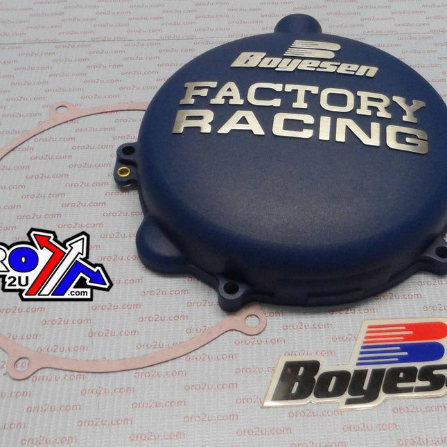 Clutch Cover 03-13 KTM250SX, Boyesen CC-42L Blue
