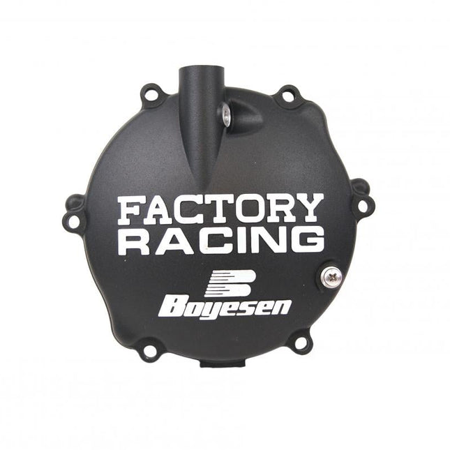 Clutch Cover YZ125 94-04 Black, Boyesen CC-31B