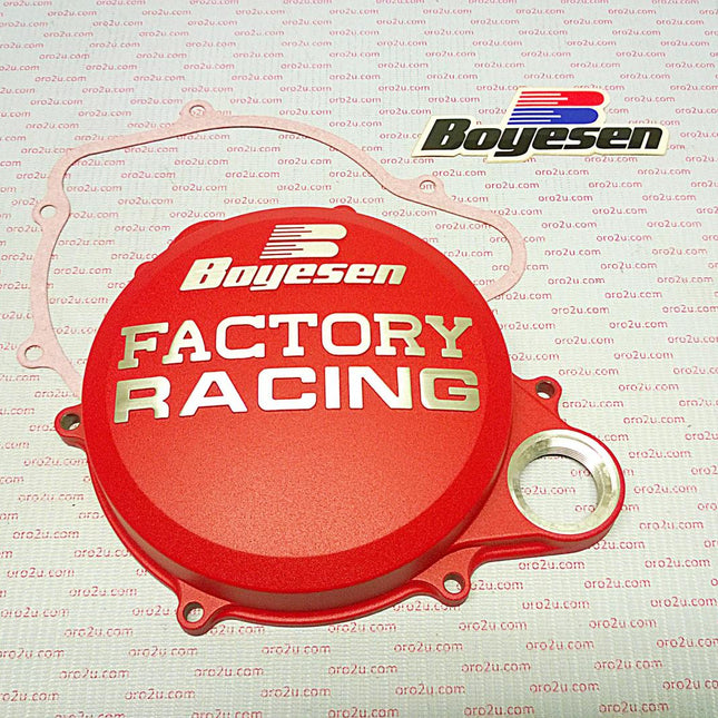Clutch Cover 10-17 CRF250R, Boyesen CC-07AR Red