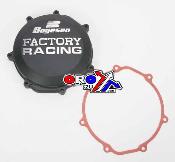 Clutch Cover 10-21 YZ450F, Boyesen CC-38CB Black