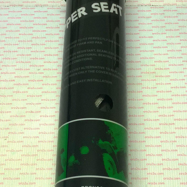 Seat Cover Kfx 80 Only Black, Bronco AT-04622 Gripper, 332196 (Does not fit LT80)