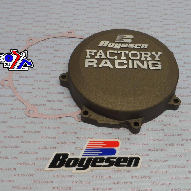 CLUTCH COVER 14-18 YZ250F, BOYESEN CC-37AM Magnesium