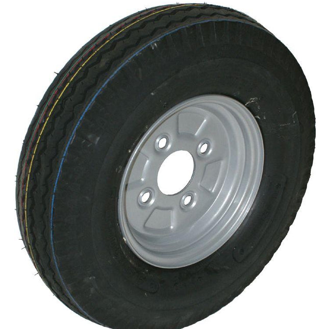 Trailer Tyre 4.80/4.00-8''+Rim, 60mm Bore / Each / Wheel