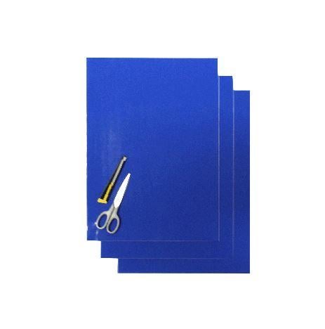 PK/3 Thick Backing Sheets, Blue Blackbird 5051/70, 47x33cm Per Sheet