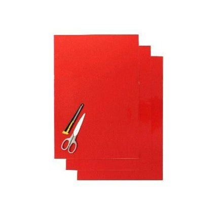 PK/3 Thick Backing Sheets, Red Blackbird 5051/60, 47x33cm Per Sheet