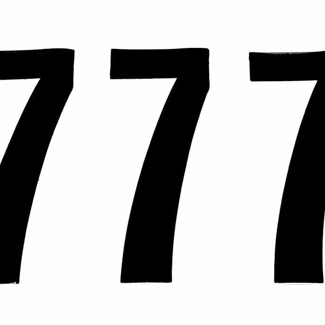 7 Thick Black 8 [x3]