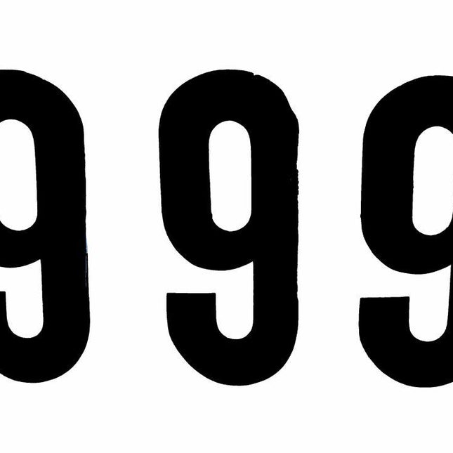9 Thick Black 8 [x3]