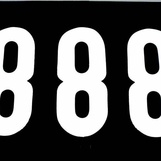 8 Thick White 8 [x3]