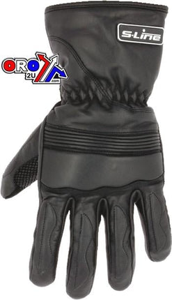 Glove Black Leather Large GAN820L
