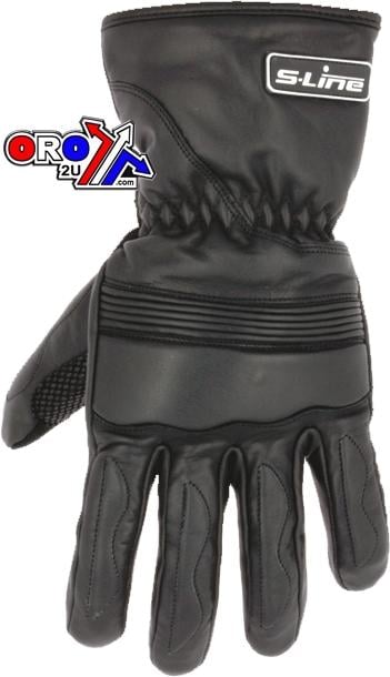 Glove Black Leather Large GAN820L