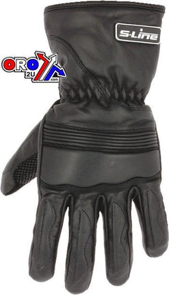Glove Black Leather Large GAN820L