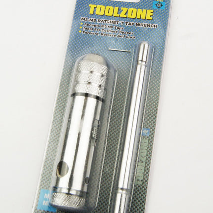 Ratchet T Tap Wrench M3-M8 - Toolzone KDPTP115