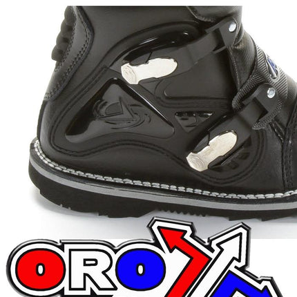 ATV Boots Black Us 7 Rainers 73041