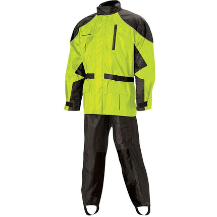 Aston Rainsuit Bk/ye 4X Large, Nelson-rigg Black/yellow, AS-3000-HVY-07-XL