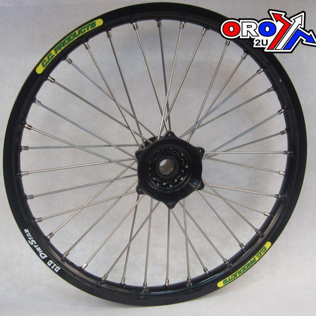 21x1.60 Wheel Gas Gas Bk/bk Cc, Rim Bk DID, Hub Black Rear, MX-6001