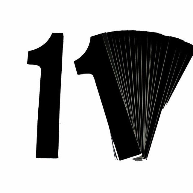 1 BLACK 8No.20cm. PACK