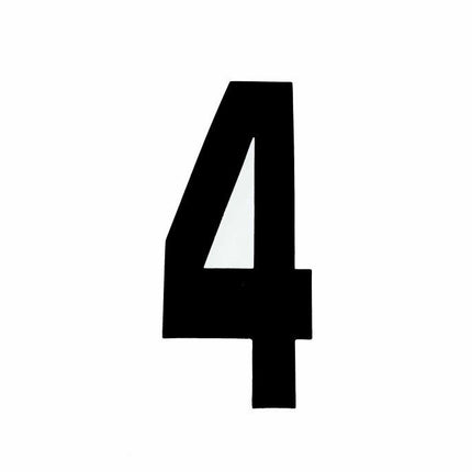 4 BLACK 8No.20cm. EACH