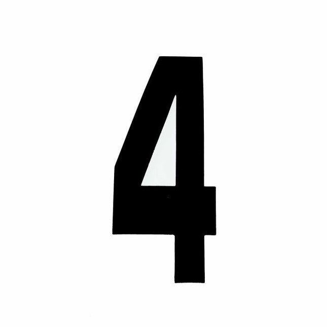 4 BLACK 8No.20cm. EACH
