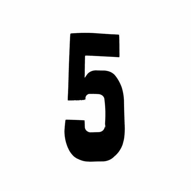 5 BLACK 8No.20cm. EACH