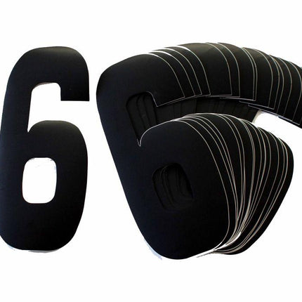 6/9 BLACK 8No.20cm. PACK