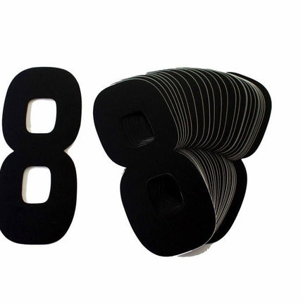 8 BLACK 8No.20cm. PACK