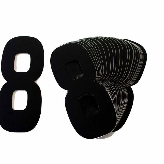 8 BLACK 8No.20cm. PACK