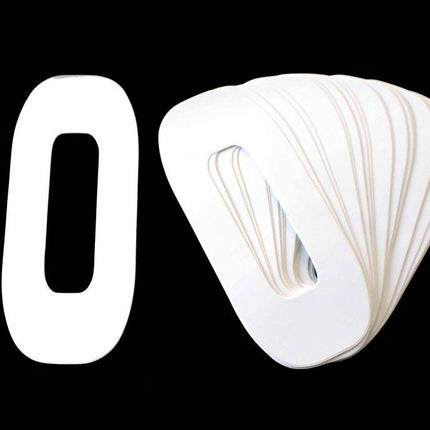 0 WHITE 8No.20cm. PACK