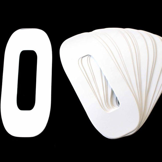 0 WHITE 8No.20cm. PACK