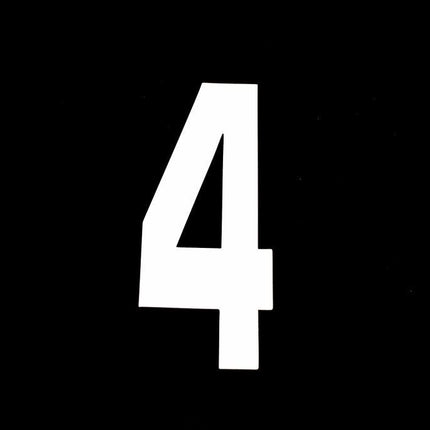 4 WHITE 8No.20cm. EACH