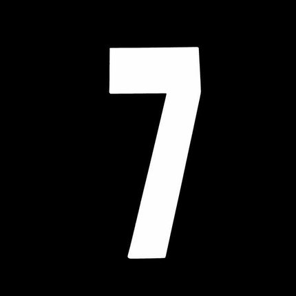 7 WHITE 8No.20cm. EACH