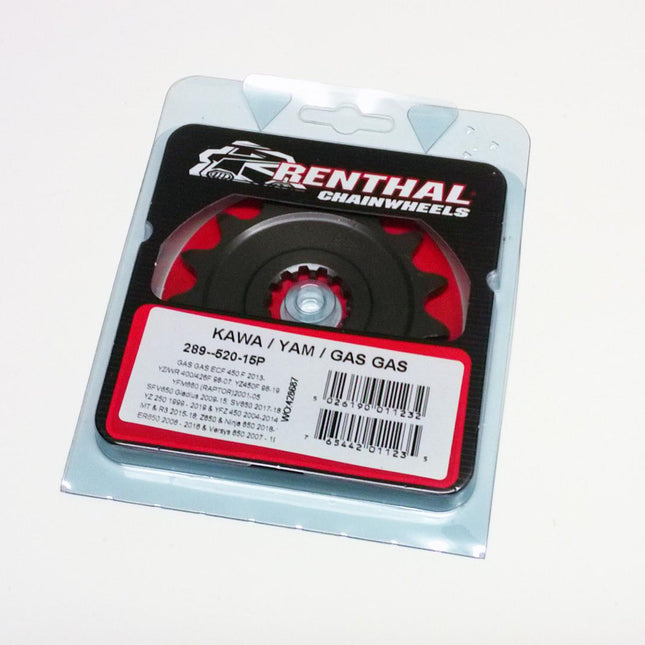 Front Sprocket Renthal 289, Kawasaki/yamaha 289-520-15P